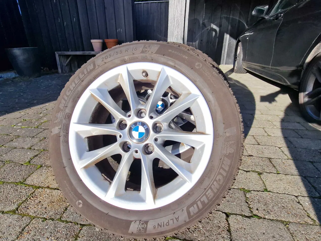 Billede 3 - Orginal BMW vinterhjul med Michelin Alpin 6 dæk