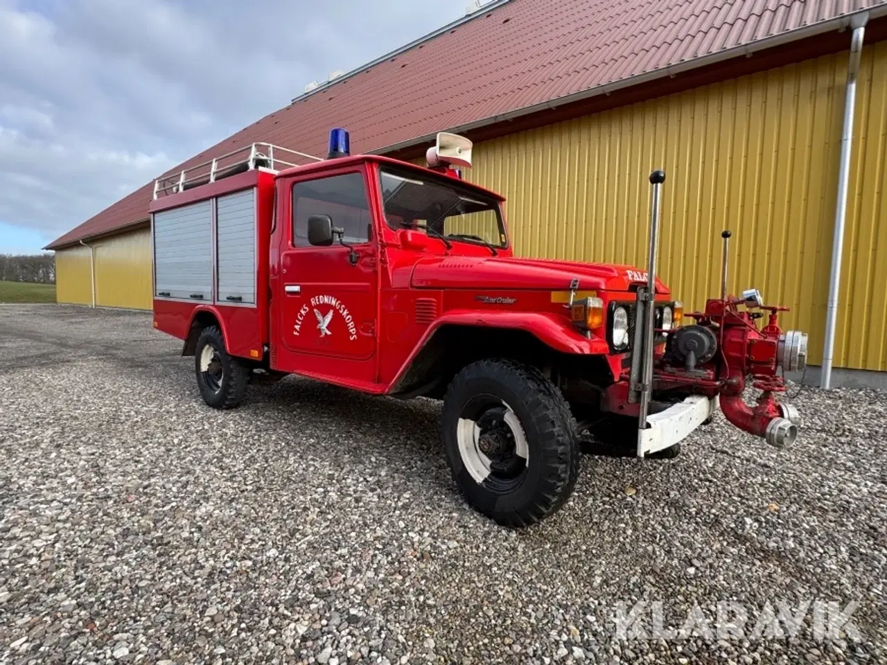 Billede 2 - Veteran brandbil Toyota Land Cruiser BJ45
