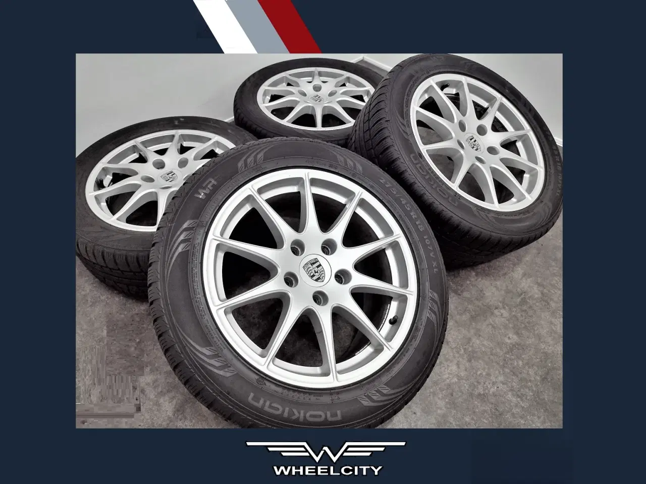 Billede 1 - 5x130 18" ET59/53 PORSCHE PANAMERA vintersæt