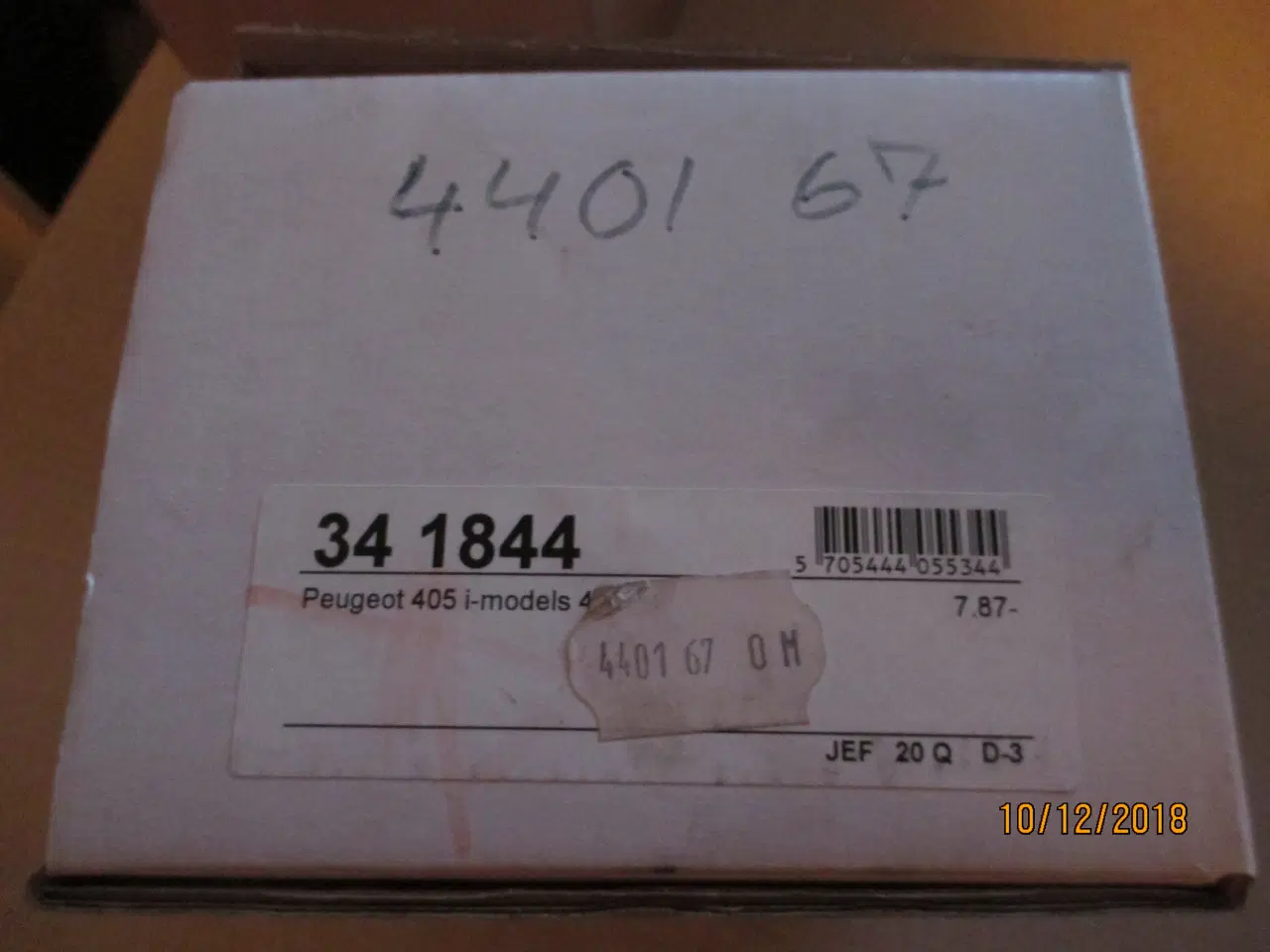 Billede 2 - Bremsekaliber V. F. Peugeot 405