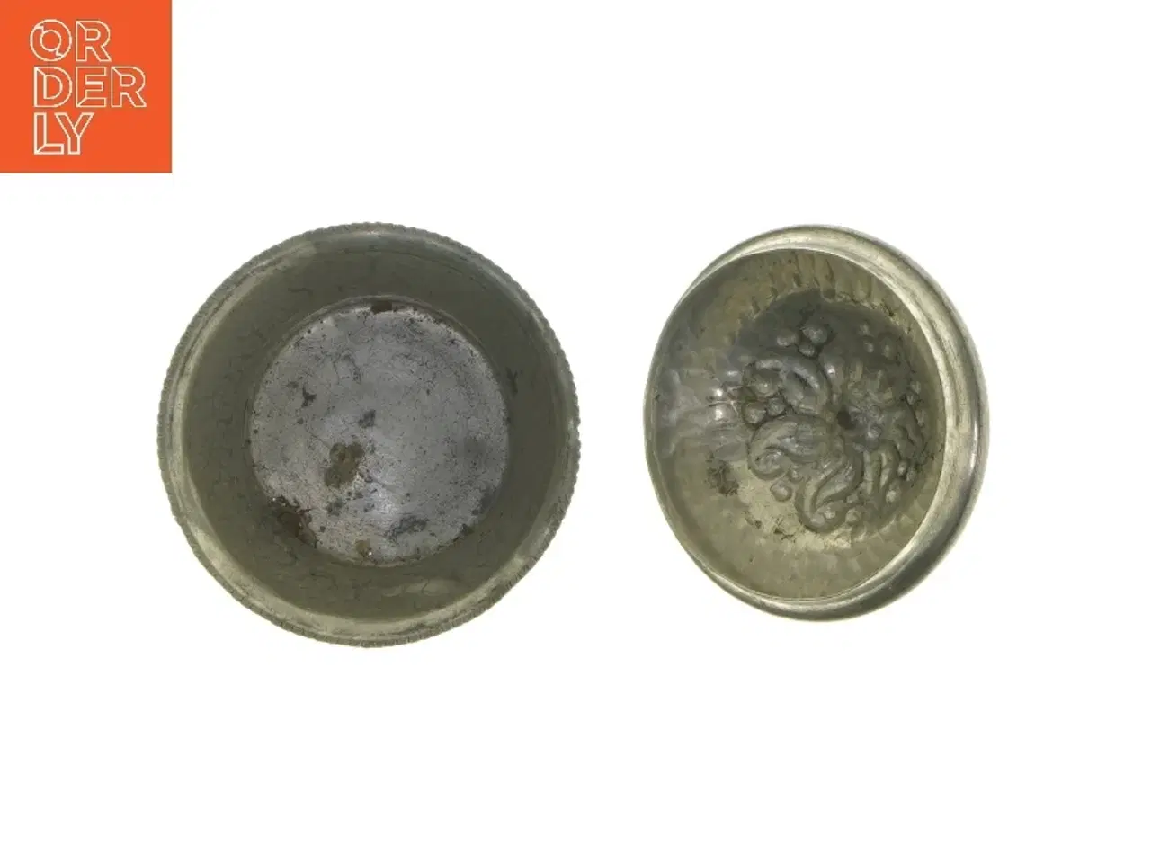 Billede 3 - Dekorativ krukke med låg (str. 7 cm)