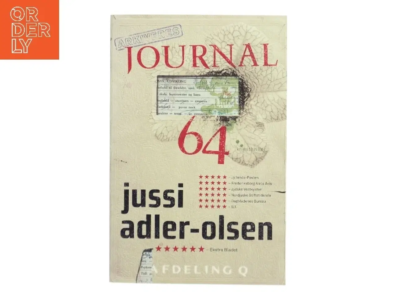 Billede 1 - Journal 64 : krimithriller af Jussi Adler-Olsen (Bog)