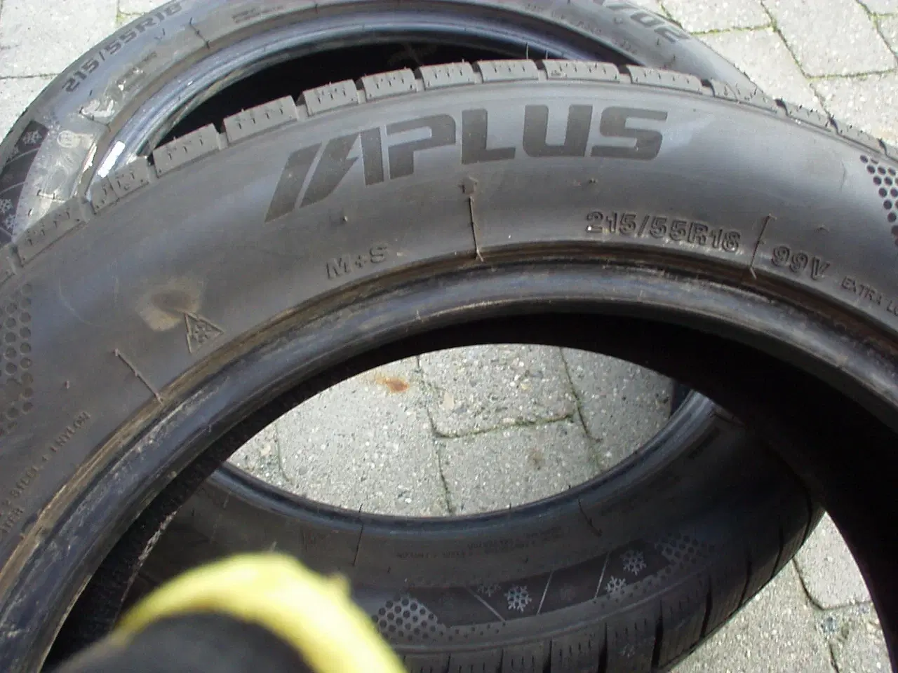 Billede 2 - 4 stk. 215-55-18 vinterdæk