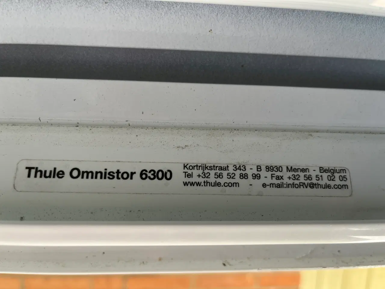 Billede 1 - Thule Omnistor 6300 markise 