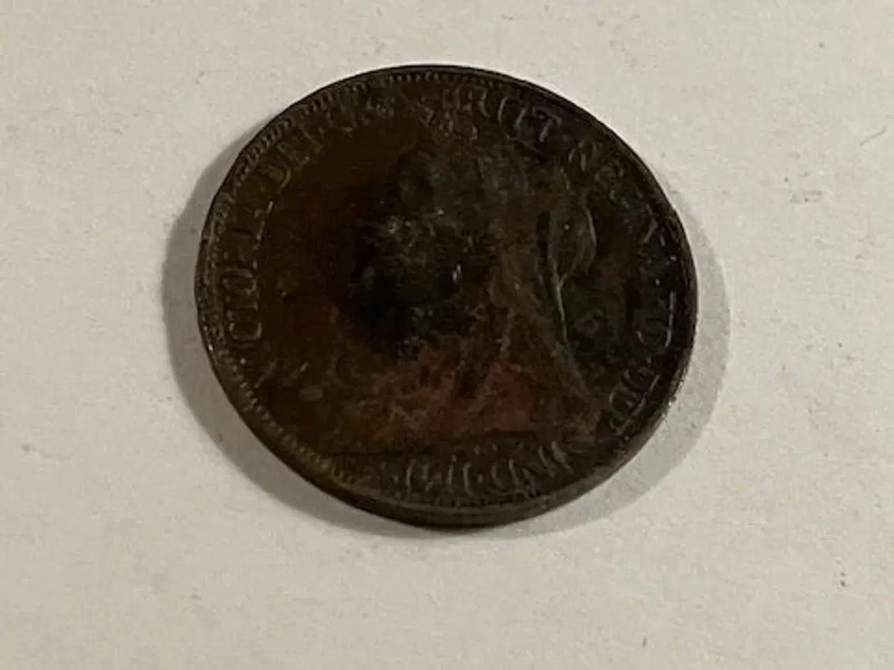 Billede 2 - Farthing 1901 England