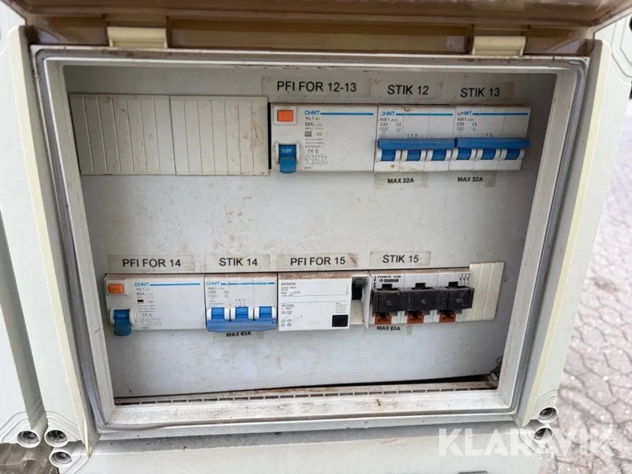 Billede 5 - Byggestrømstavler NST Bygge-el 5 styk