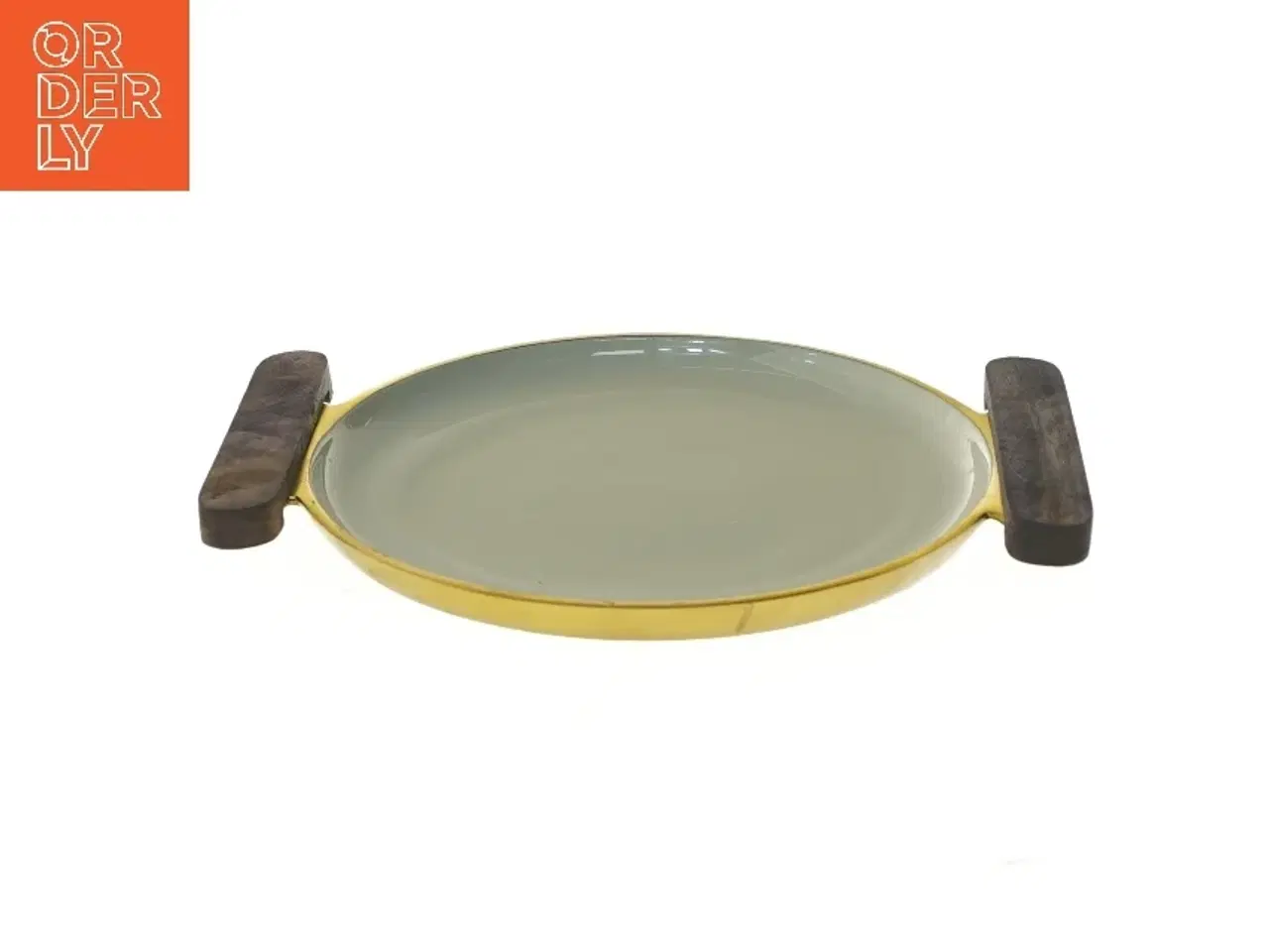 Billede 3 - Rund bakke med håndtag fra Bloomingville (str. Ø 18 cm)