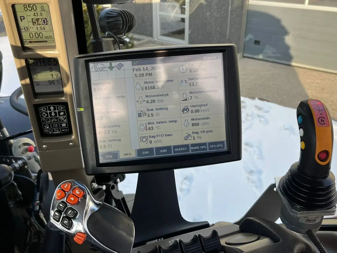 Billede 8 - Case IH PUMA 185 CVX Med frontlæsser og frontlift