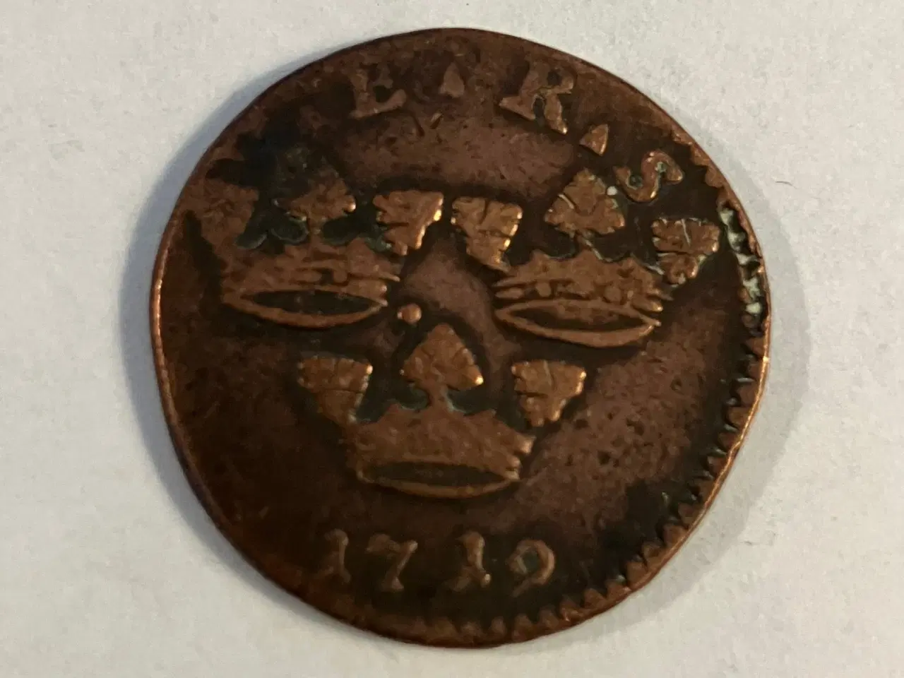 Billede 2 - 1 Ore Sweden 1719