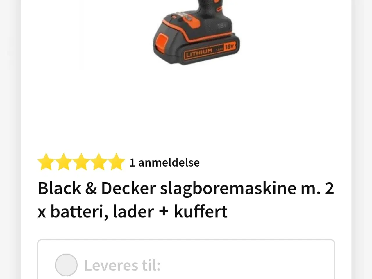 Billede 3 - Billig boremaskine