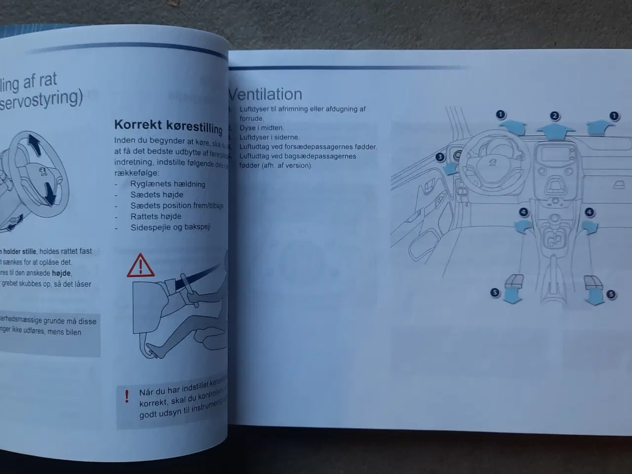 Billede 2 - Instruktions bog til Peugeot 108