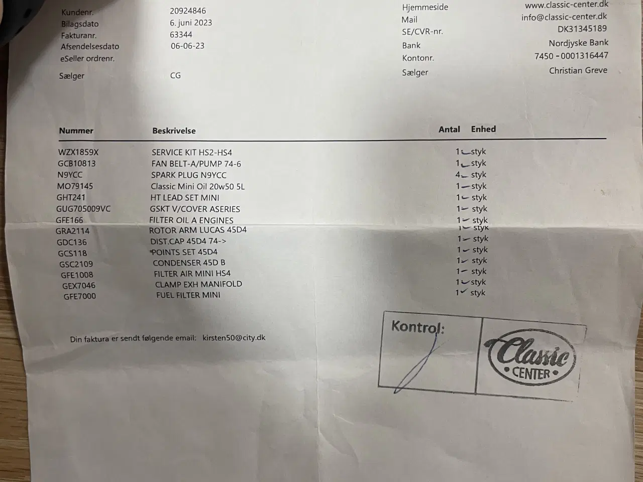 Billede 4 - Fin Morris Mascot 