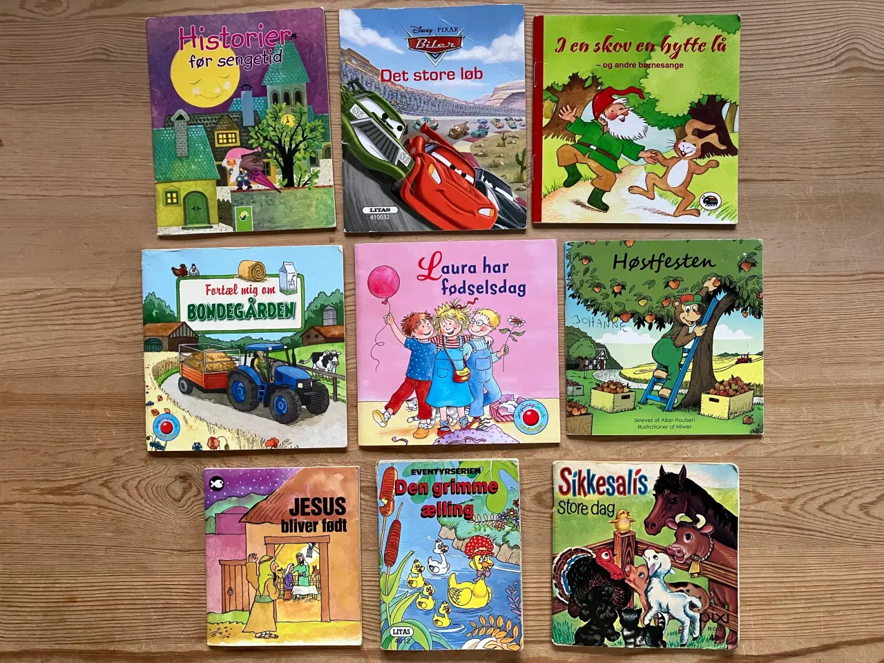 Billede 1 - 7 x 9 børnebøger, Lilleput, Disney m.m.
