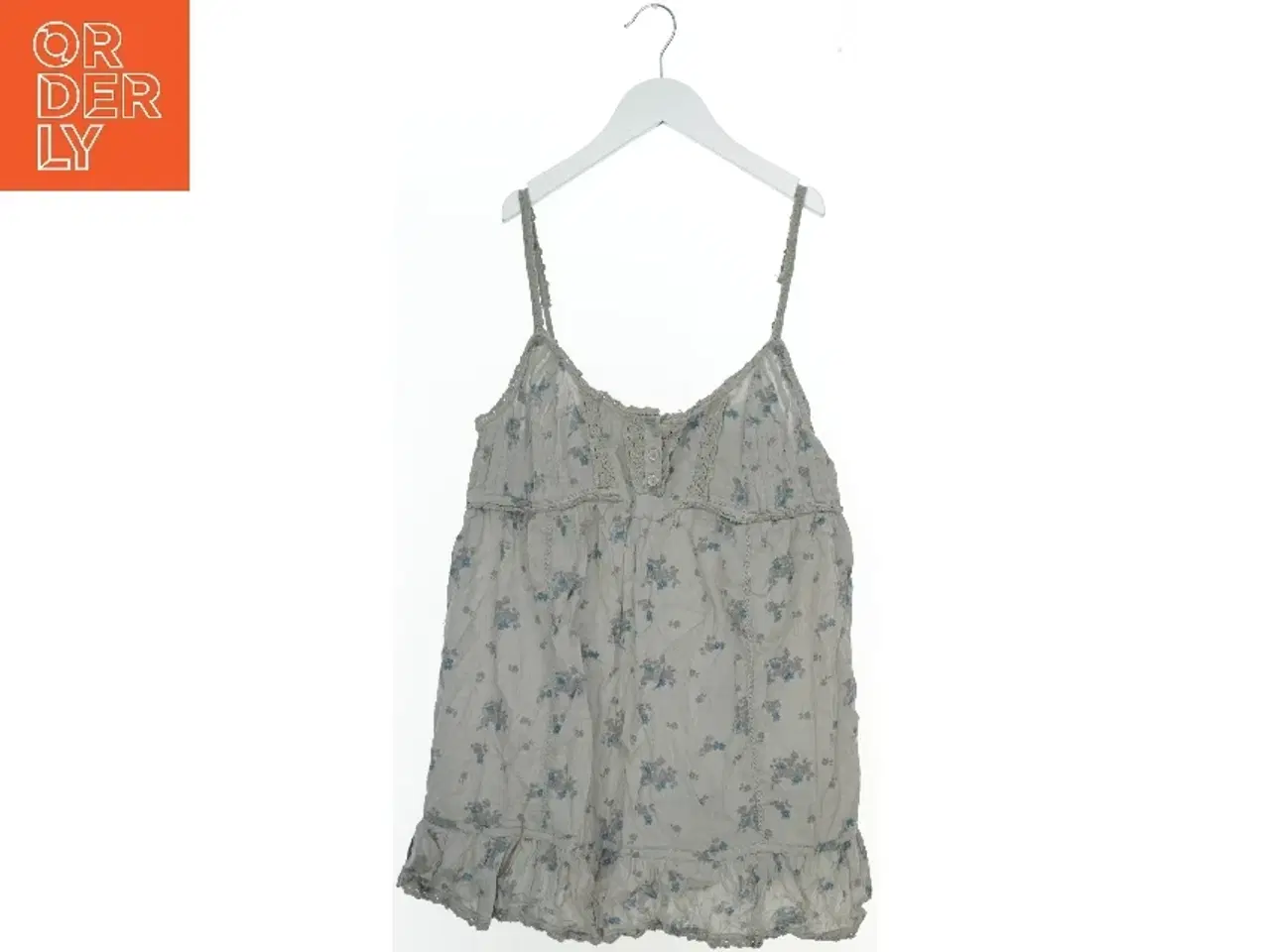 Billede 1 - Blomstret top med stropper fra Culture (str. M)
