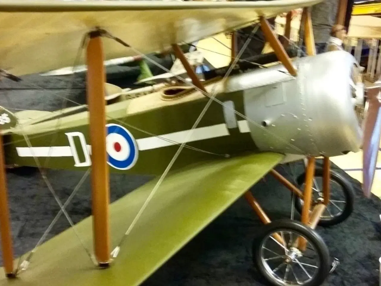 Billede 2 - 1/3 Fjernstyret kæmpe fly, Toni Sopwith pup