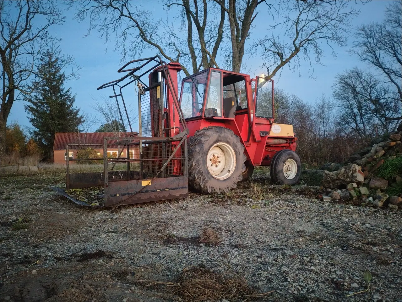 Billede 15 - Manitou truck/byggelift med mandskabskurv