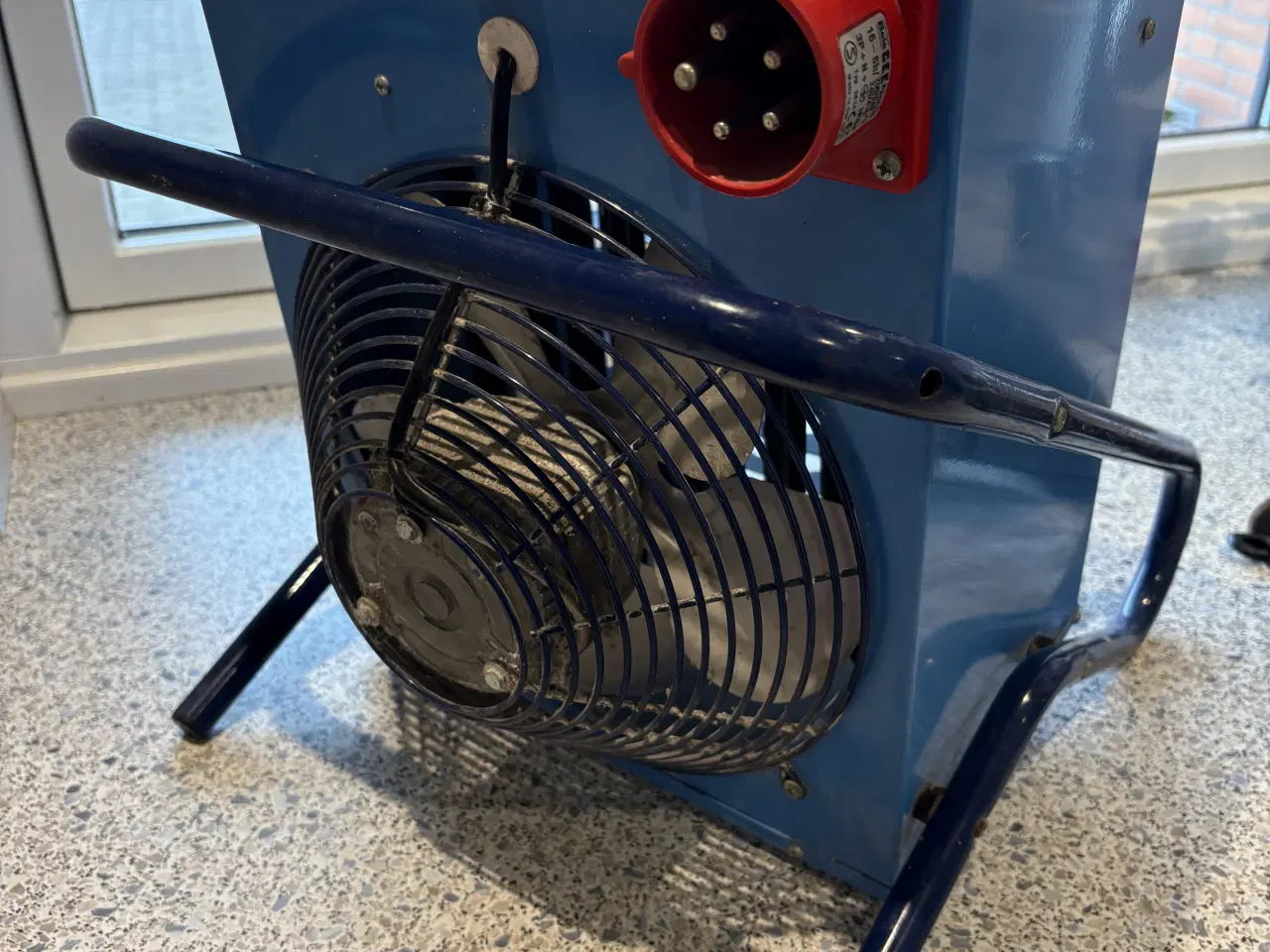 Billede 1 - El-Björn Varmeblæser 9 KW blå