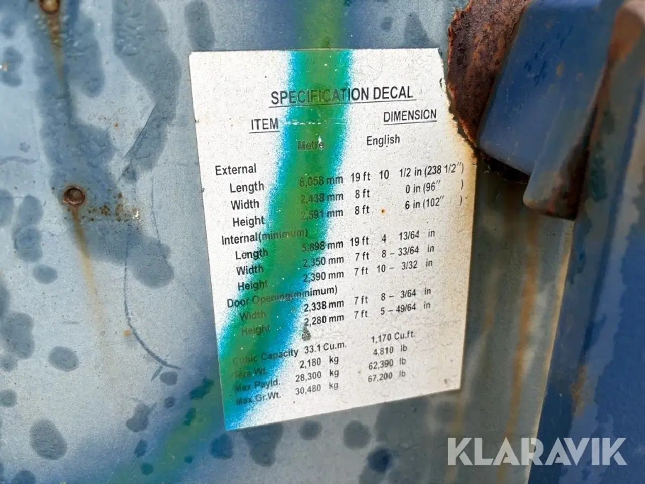 Billede 12 - Container 20 fod