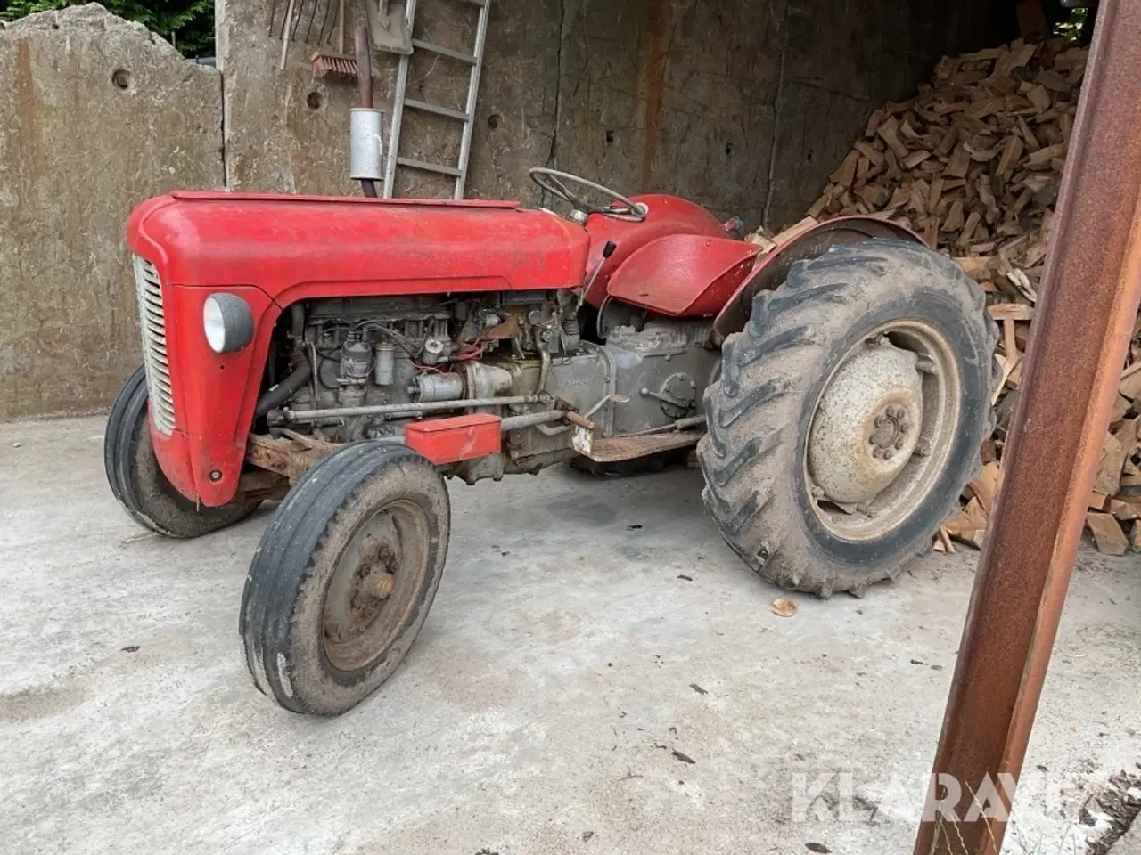 Billede 6 - Veterantraktor Massey Ferguson 35