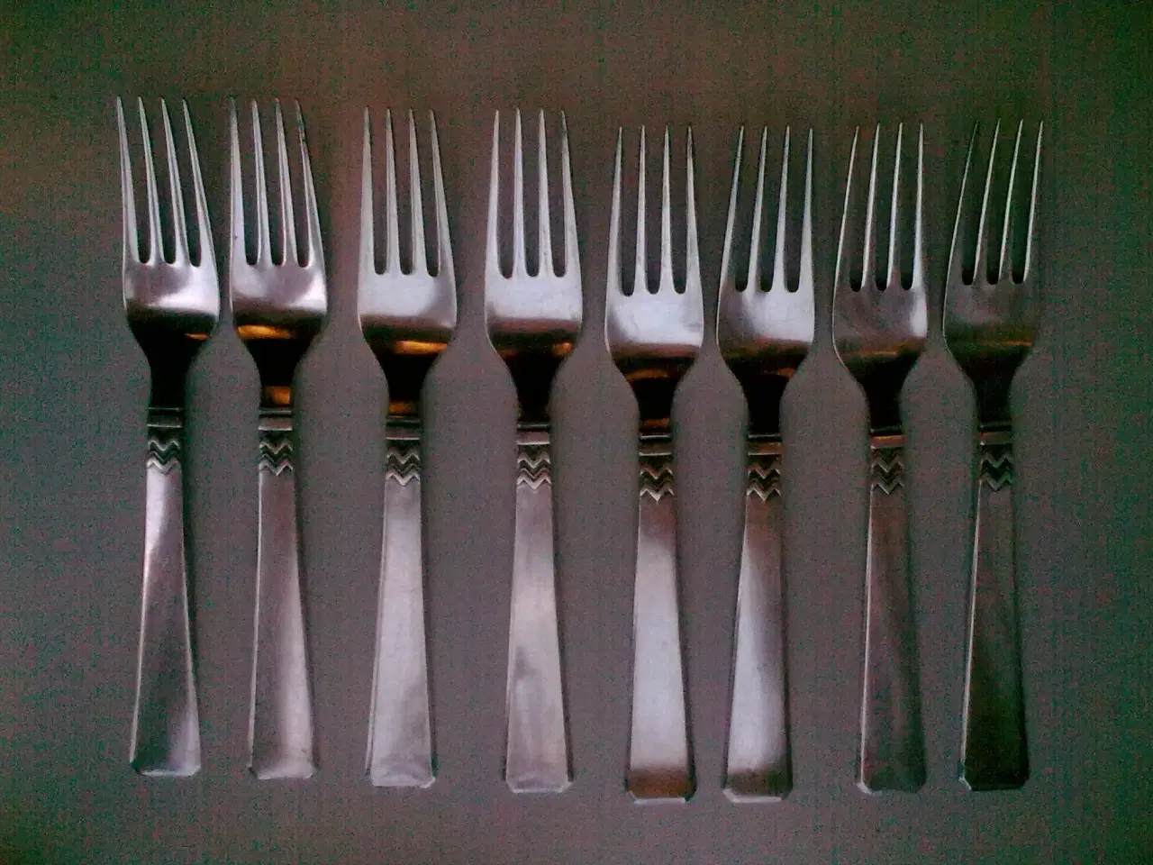 Billede 2 - Salatgaffel 8 STK. vintage ATLA frokostgaffel