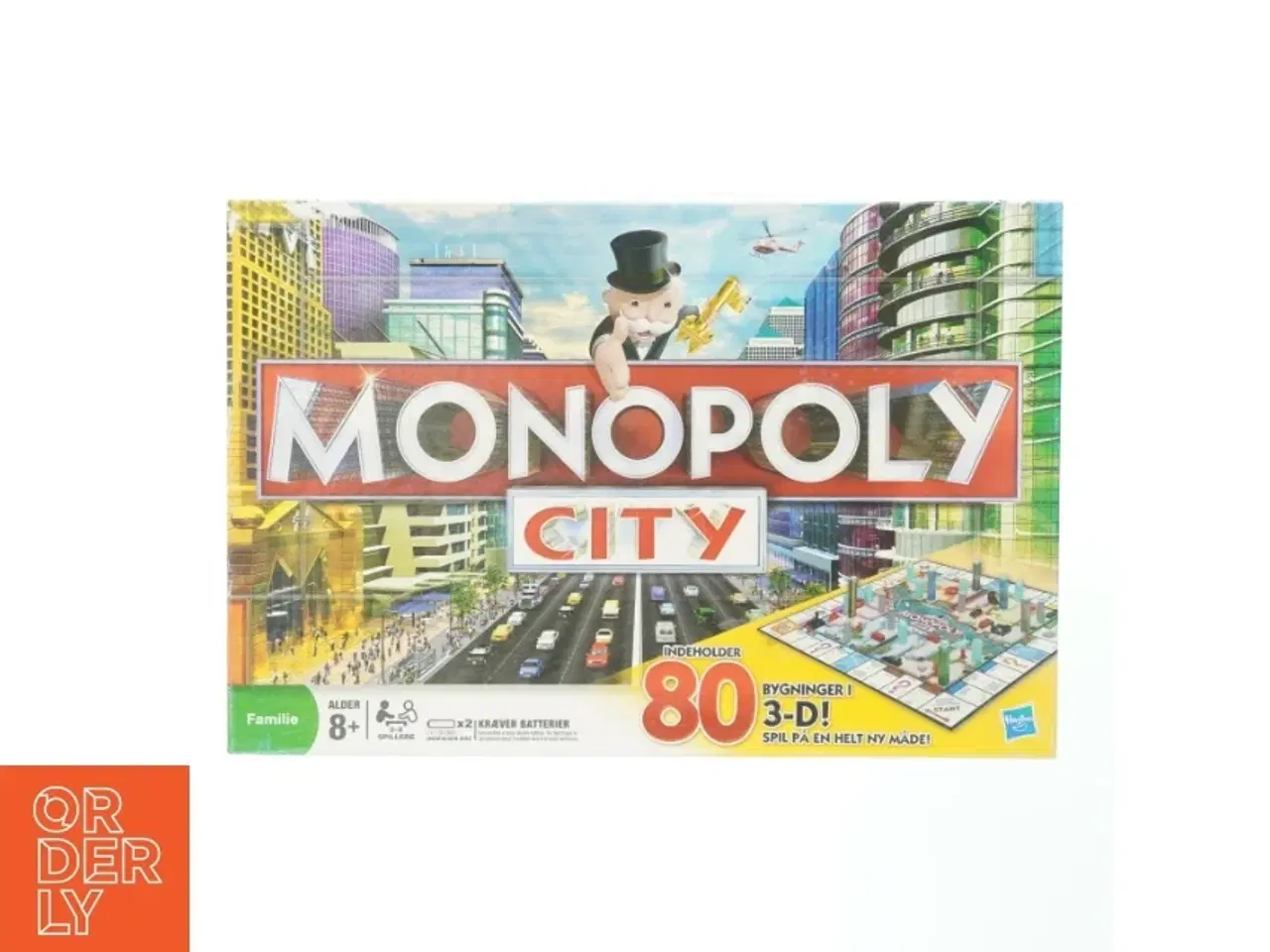 Billede 1 - Monopoly City brætspil fra Hasbro (str. 40 x. 26,5 cm)