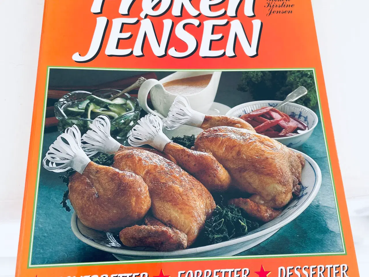 Billede 1 - Frøken Jensens samlehæfte over 150 opskrifter 