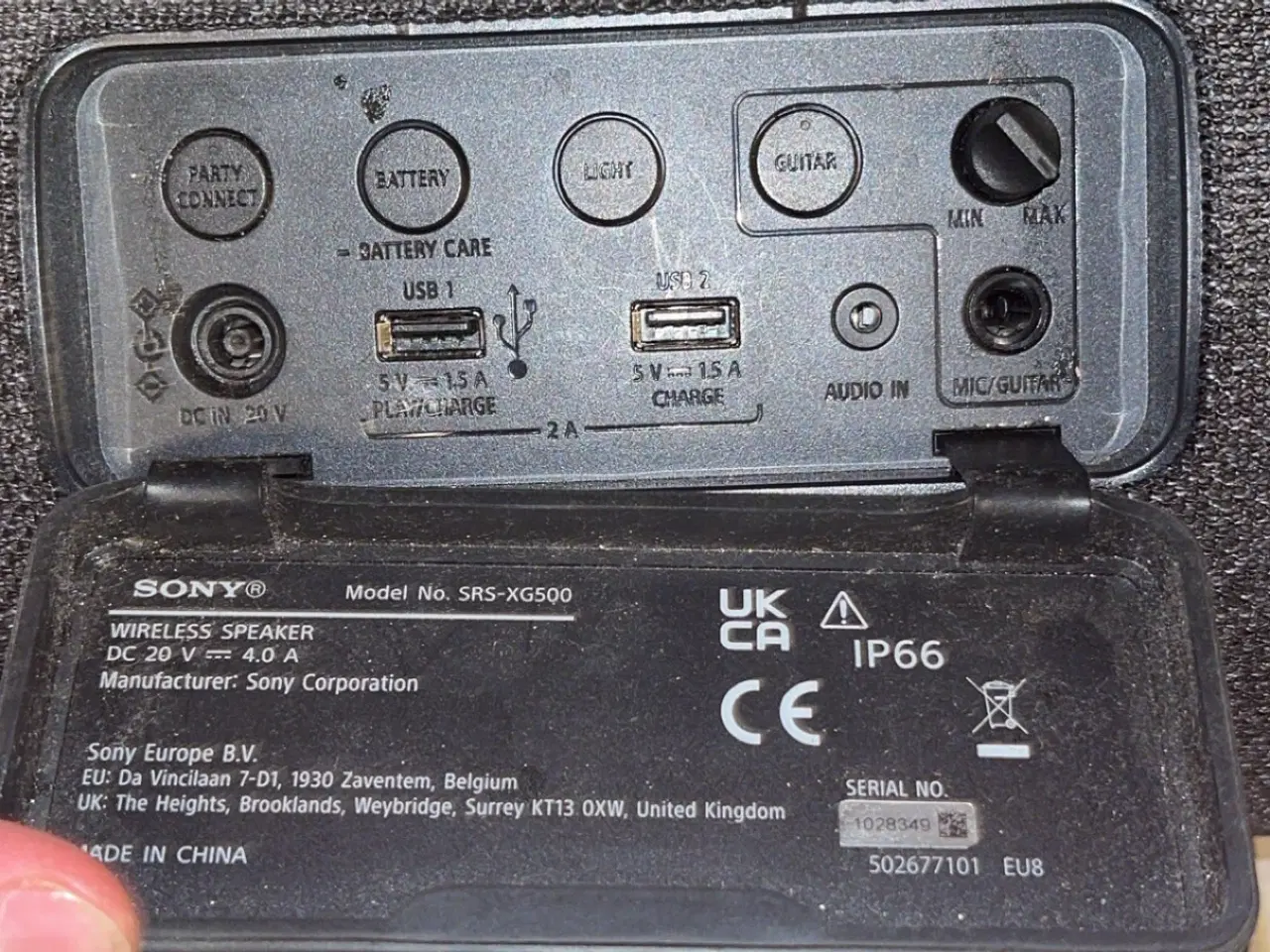 Billede 5 - Sony sxg-500 Bluetooth højtaler