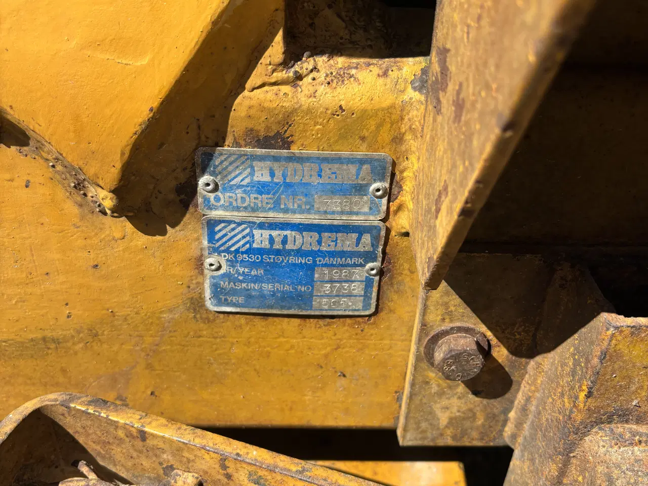 Billede 8 - Lille fin Hydrema 505 