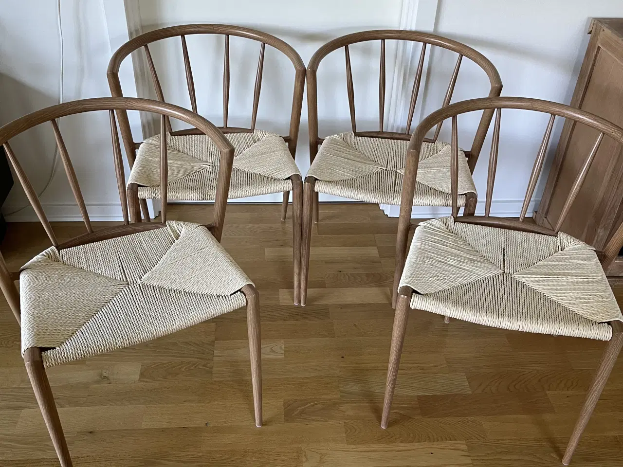 Billede 1 - Spisebordsstole i rigtig fin stand