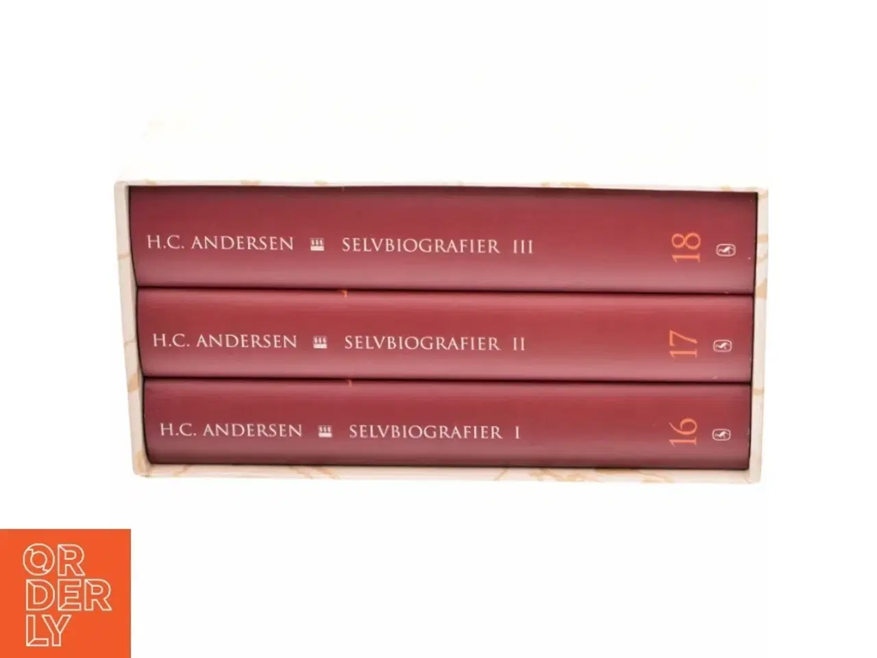 Billede 2 - Andersen : H.C. Andersens samlede værker. Bind 16, Selvbiografier I (Bog)