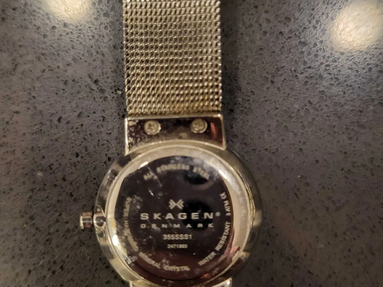 Billede 3 - Skagen dame armbåndsur med stålrem