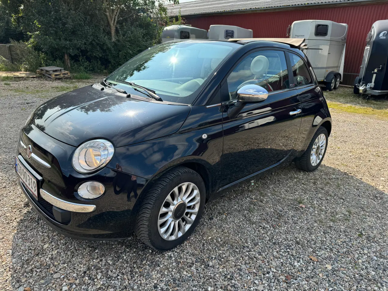 Billede 1 - NYSYNET FIAT 500C 1.2, LAV KM, FRA 2014