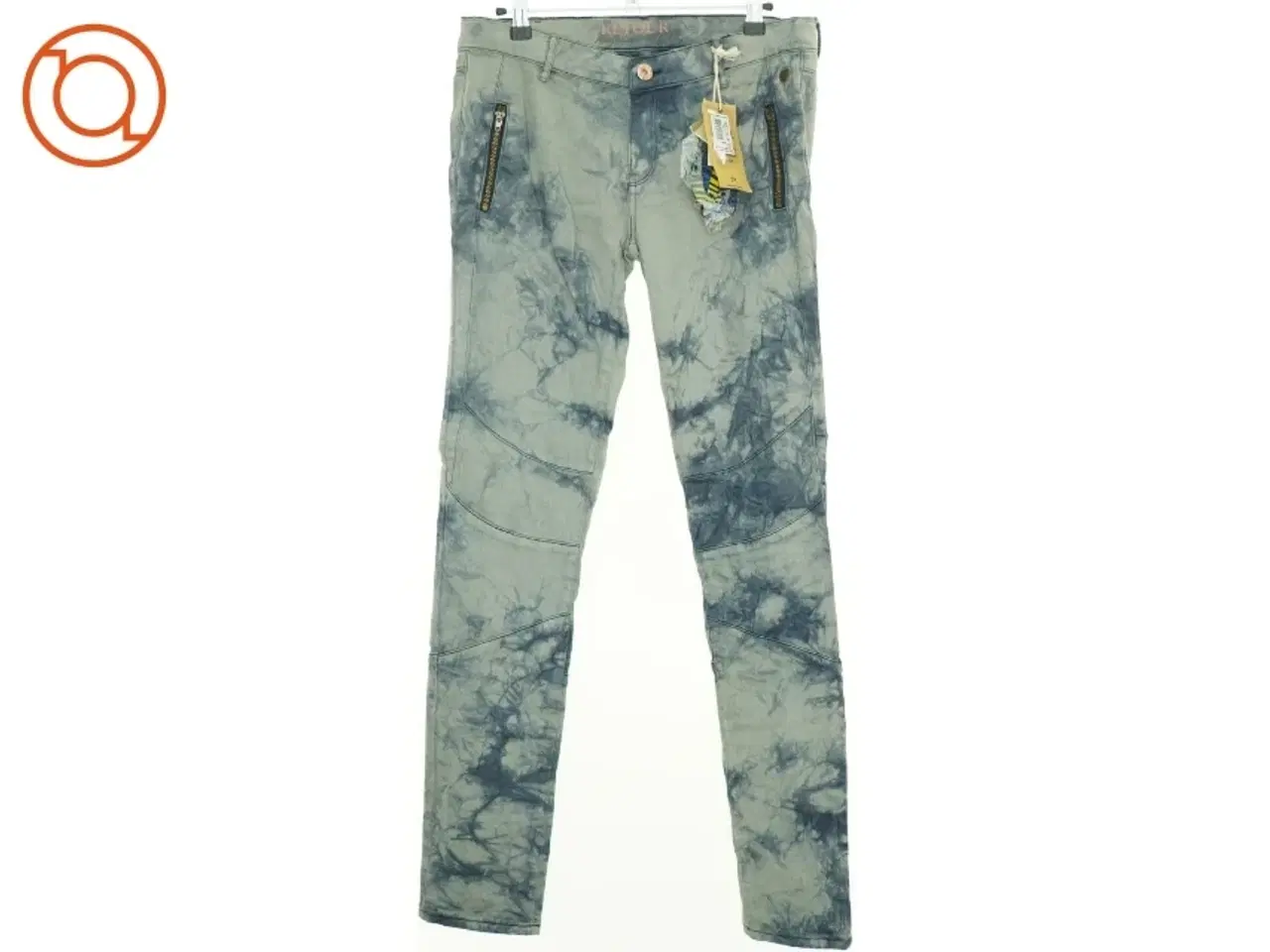 Billede 1 - Batik Acid Wash Jeans fra Retour (str. 170-176 cm)