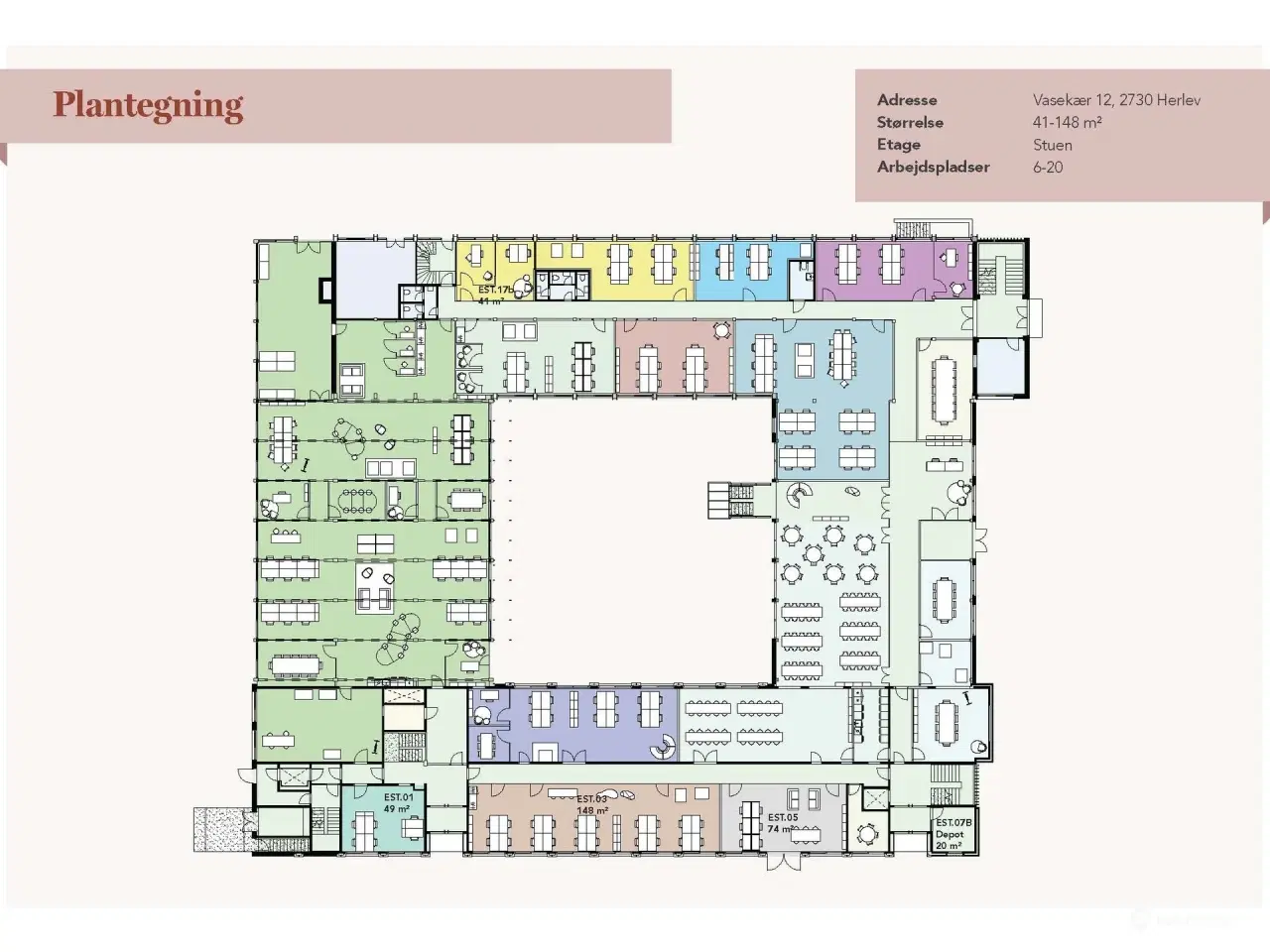 Billede 12 - Kontorfællesskab totalrenoveres med ideel beliggenhed