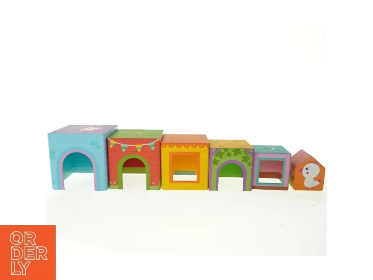 Billede 3 - Stable tårn / klodser (str. 12 x 13 cm)