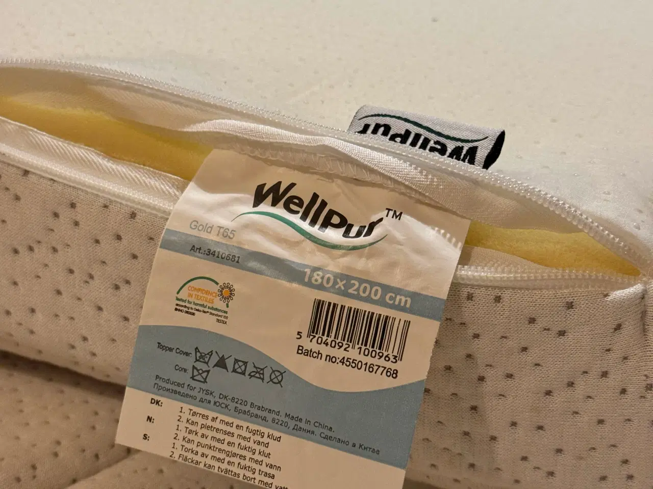 Billede 3 - 2 x 90 cm boxmadrasser og 1 x 180 cm topmadras 