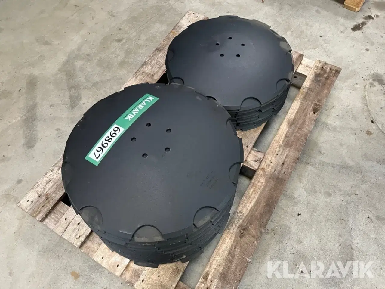 Billede 2 - Tallerkener til horsch joker harve 60 styk Granit antal 60 styk