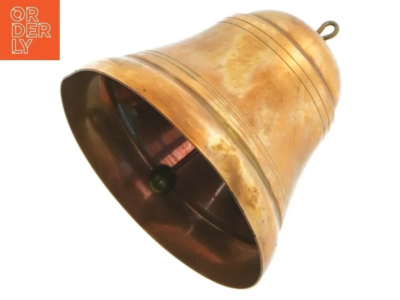 Billede 2 - Kobber klokke (str. 10 x 8 cm)
