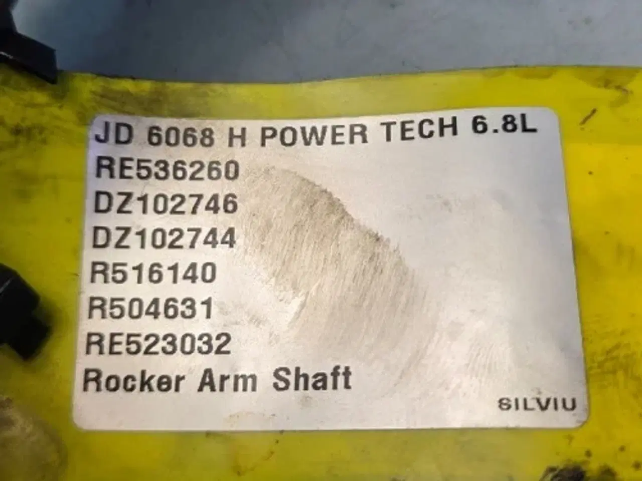 Billede 6 - John Deere 6068   Vippeaksel   RE536260