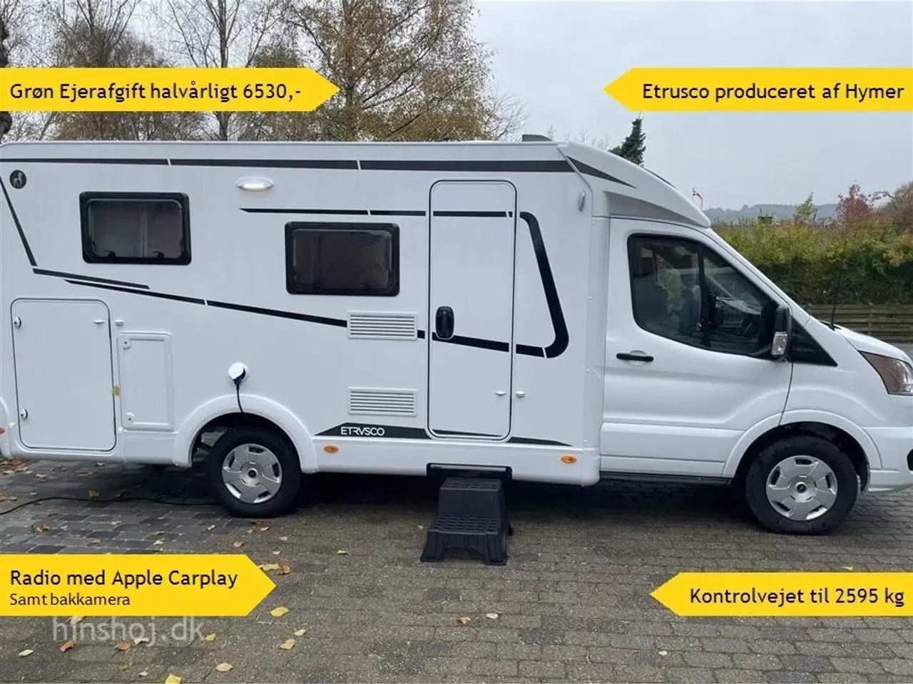 Billede 1 - 2025 - Etrusco V 6.6 SF   Lækker Autocamper som kun er 214 cm bred fra Hinshøj Caravan.