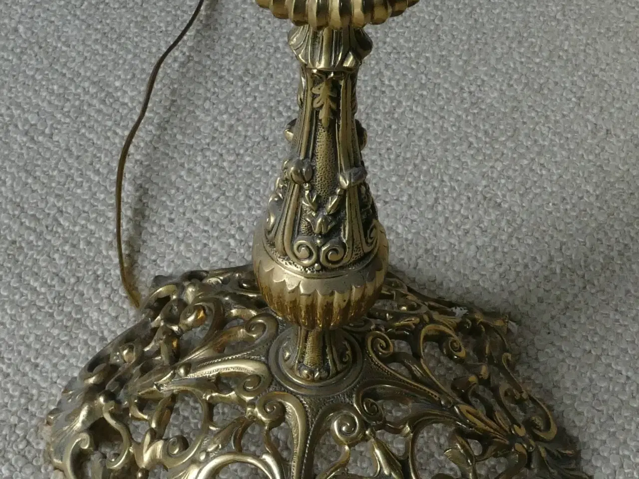 Billede 7 - Ældre Bronze Standerlampe