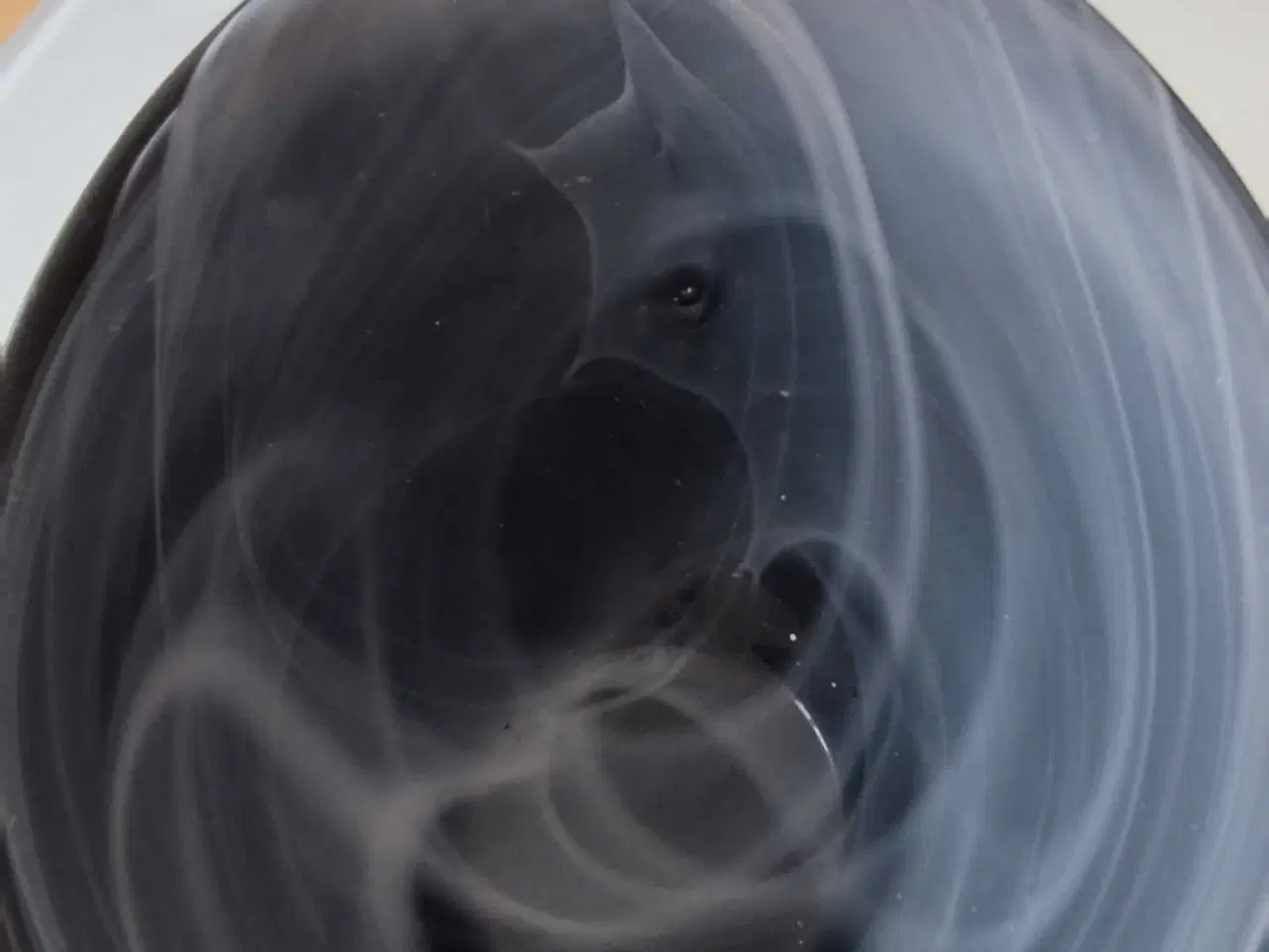 Billede 3 - 2 stk. Dekorative glas skåle fra SEA glasbruk