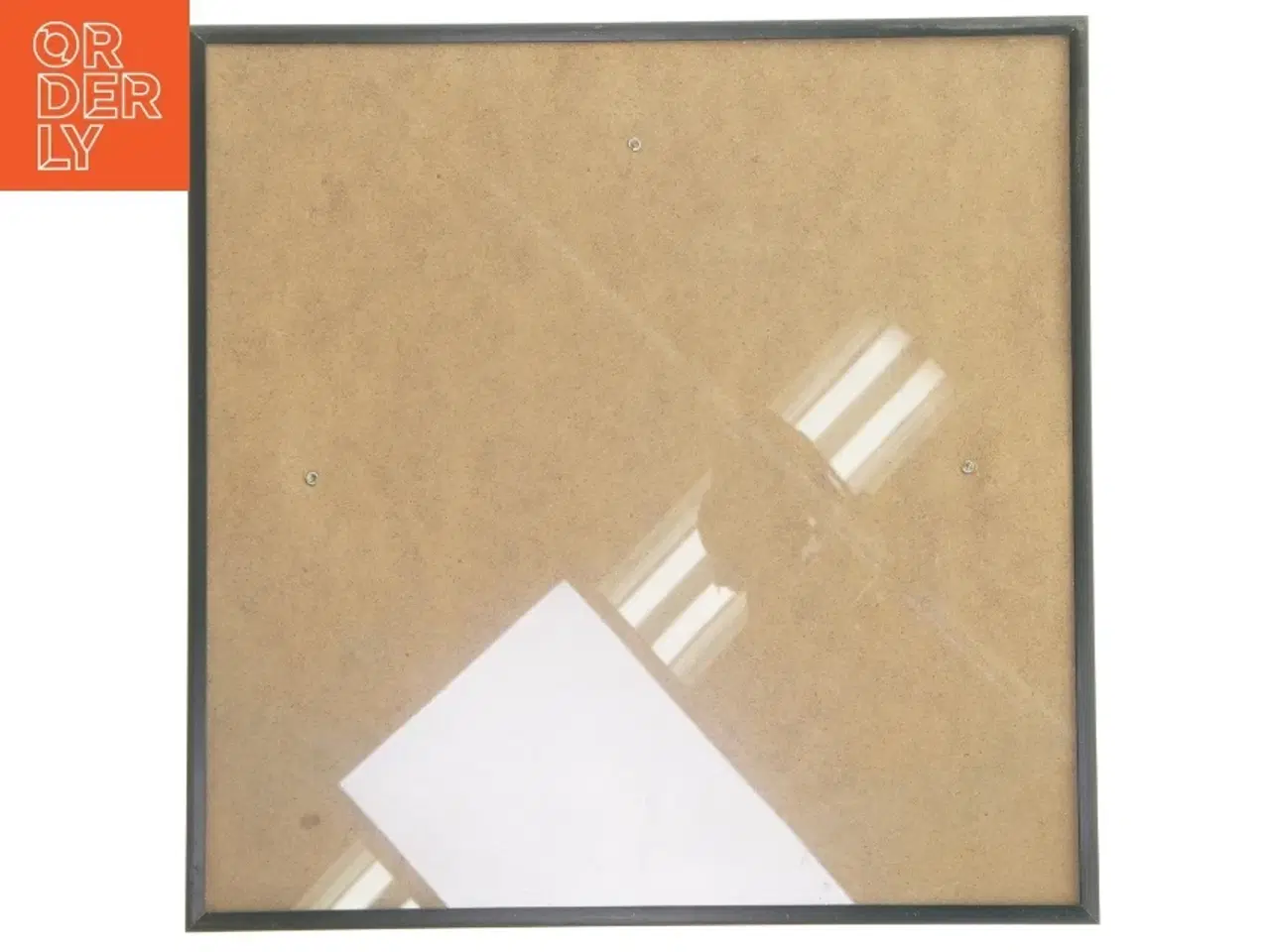 Billede 1 - Sort billedramme 32,5x32,5 cm (str. 32,5x32,5 cm)