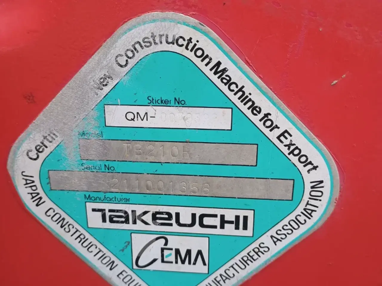 Billede 9 - Takeuchi TB210R