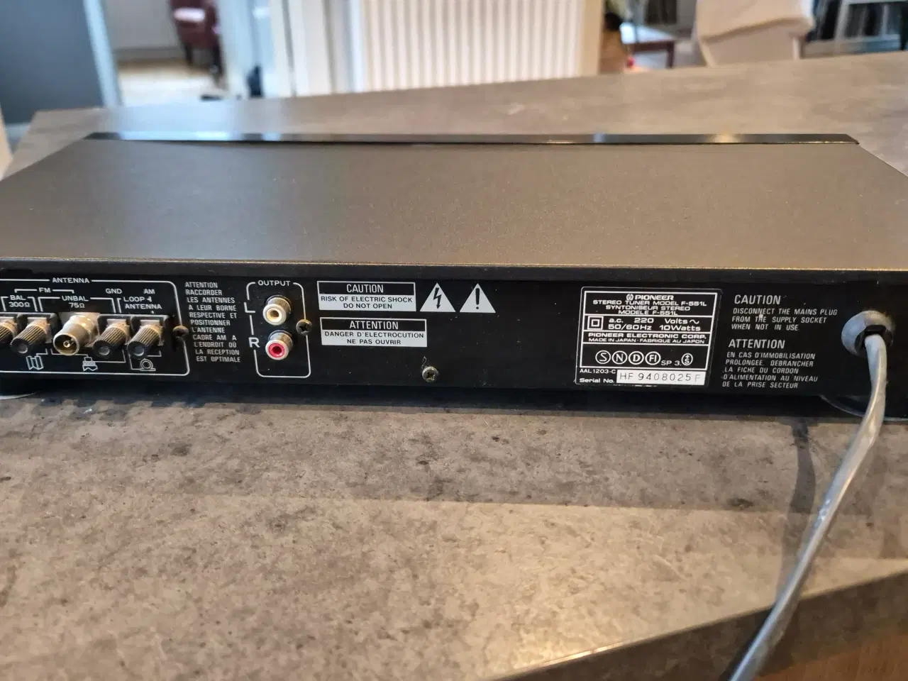 Billede 4 - Pioneer F-551L tuner