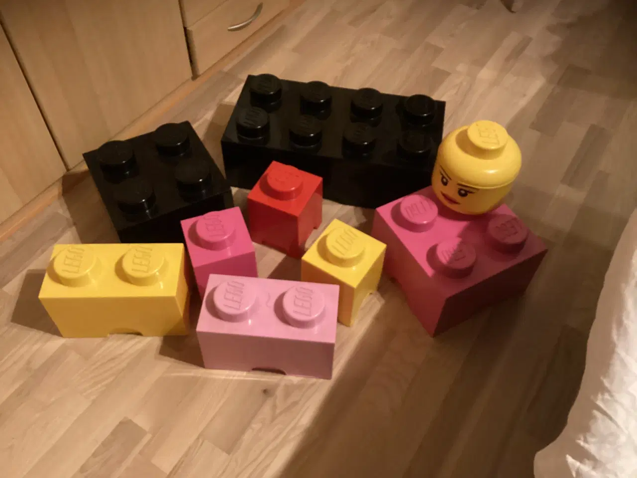 Billede 2 - Lego opbevaringskasser 