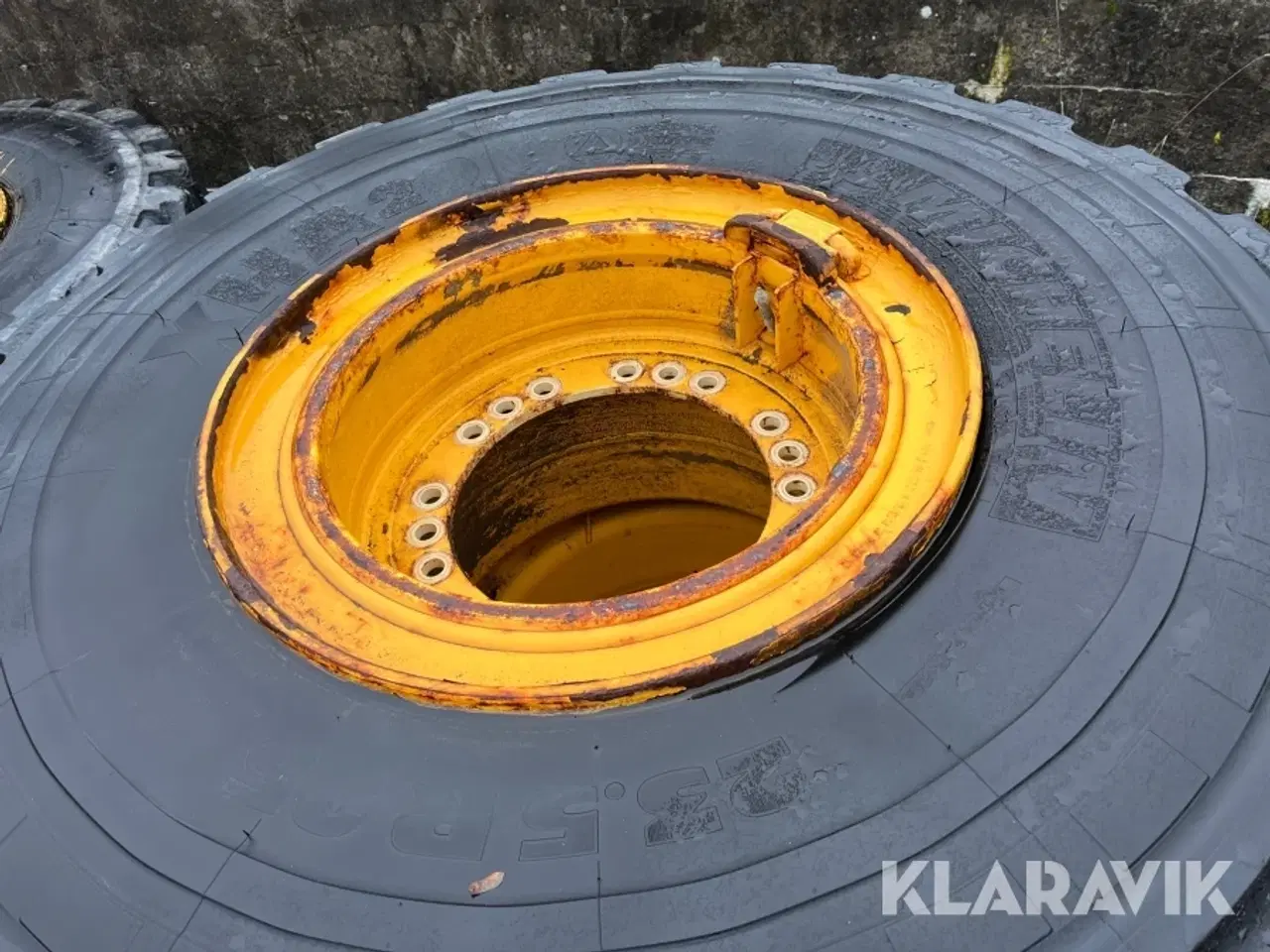 Billede 7 - Komplethjul Michelin til Volvo L110 og 120 - 4 styk