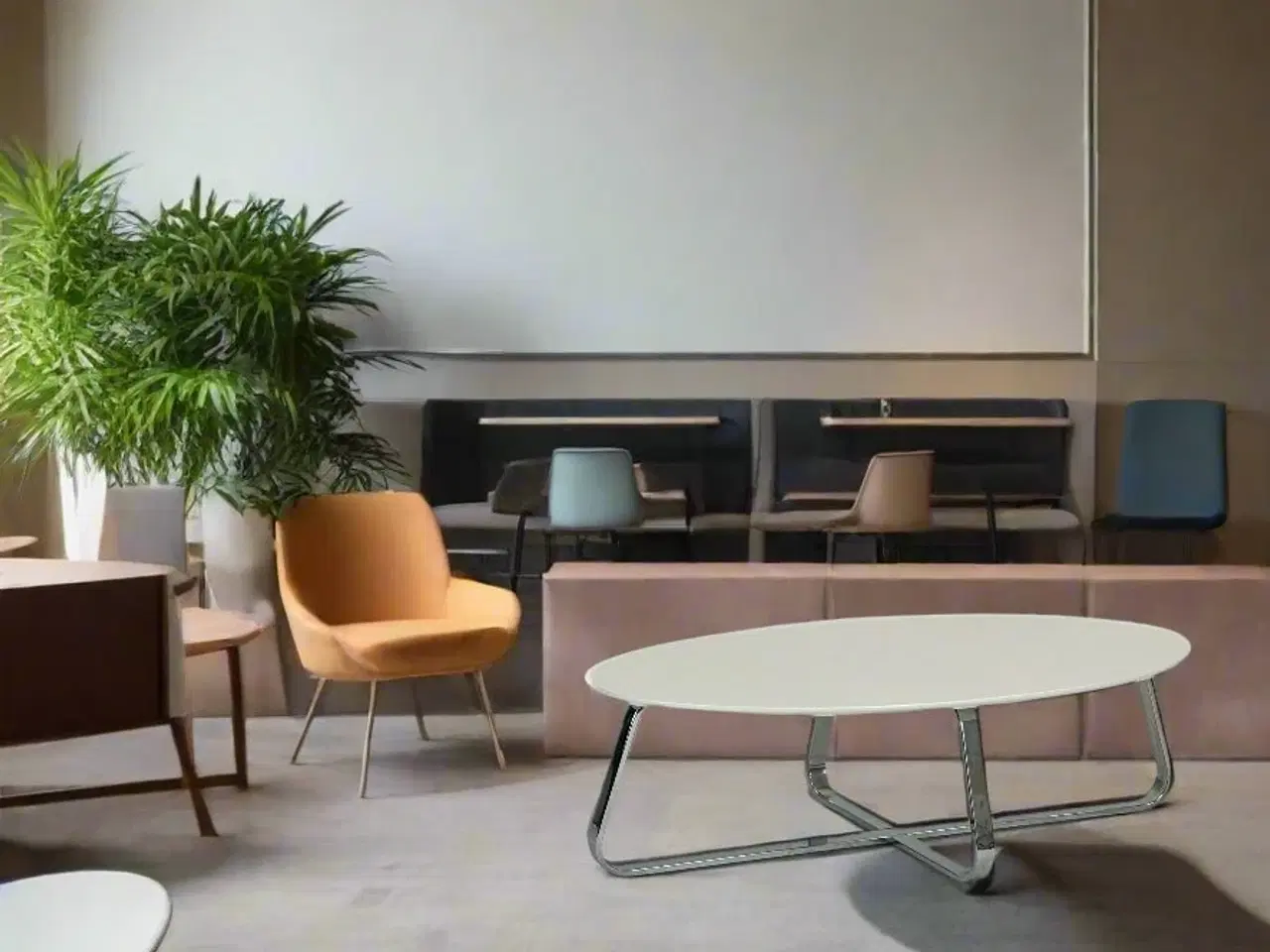 Billede 2 - Ovalt Loungebord