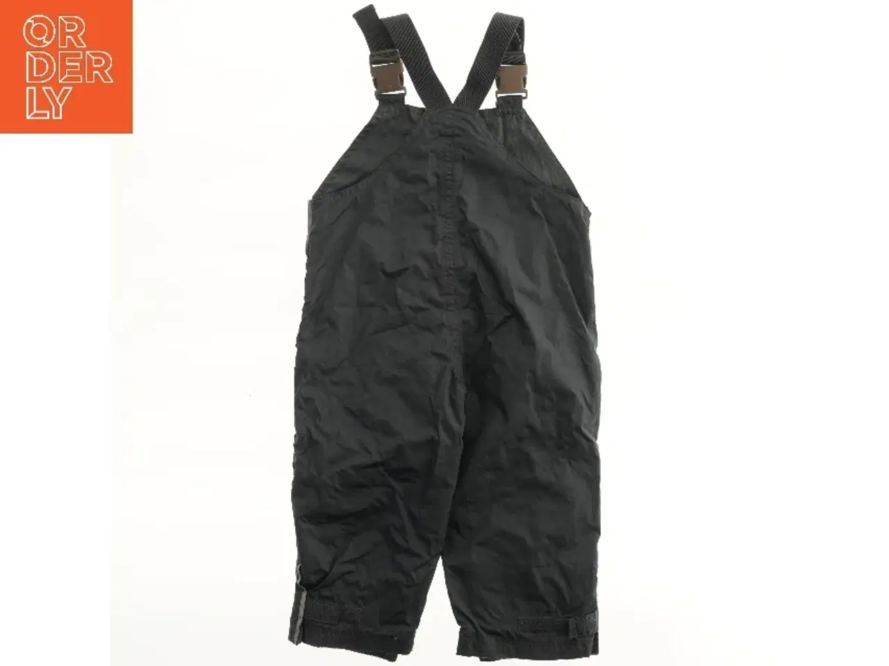 Billede 2 - Sort overtræksbukser med seler fra Name It (str. 86)