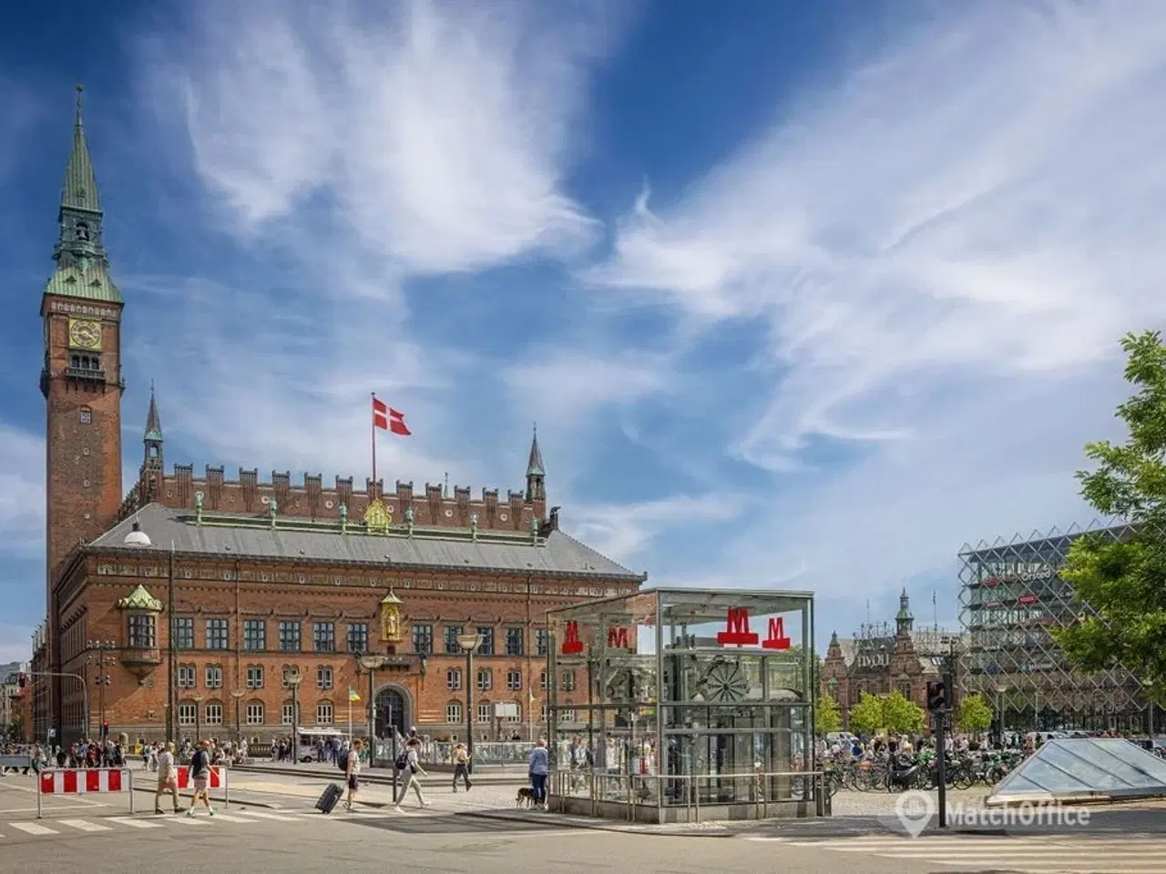 Billede 31 - INGEN BINDING - Nyistandsat og indbydende kontor på 473 m² med privat tagterrasse